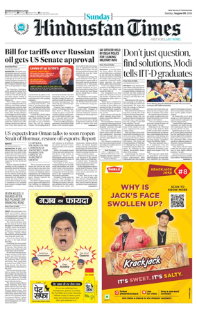 Cover of Hindustan Times Uttarakhand