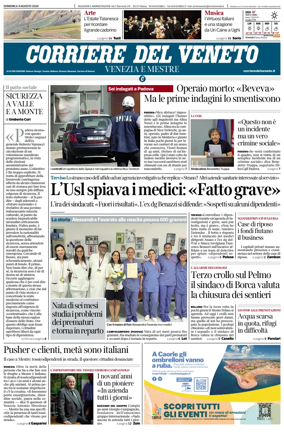 Cover of Corriere del Veneto (Venezia e Mestre)