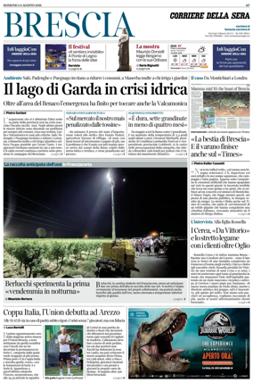 Cover of Corriere della Sera (Brescia)