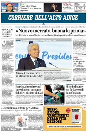 Cover of Corriere dell'Alto Adige