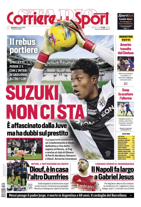 Cover of Corriere dello Sport