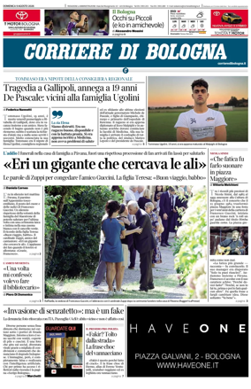 Cover of Corriere di Bologna