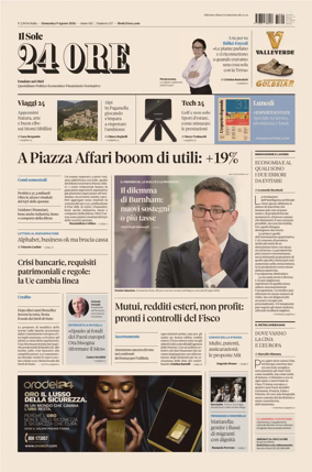 Cover of Il Sole 24 Ore