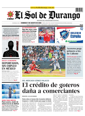 Cover of El Sol de Durango