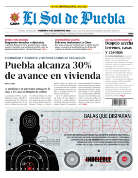 Cover of El Sol de Puebla