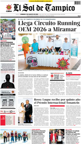 Cover of El Sol de Tampico