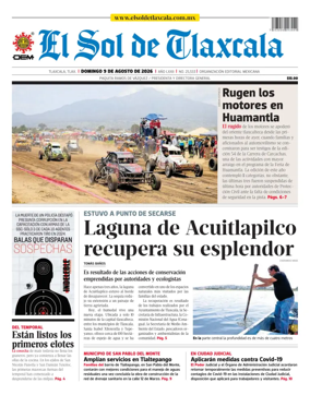 Cover of El Sol de Tlaxcala