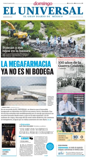 Cover of El Universal