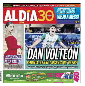 Cover of Periodico Al Dia (Leon)