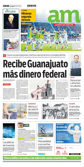 Cover of Periodico AM (Leon)