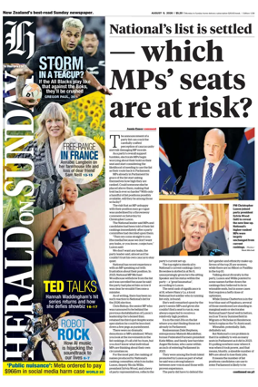 Cover of Herald on Sunday