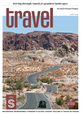Cover of Sunday Star Times Travel