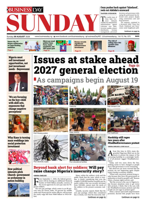 Cover of Business Day (Nigeria)