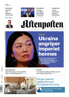 Cover of Aftenposten
