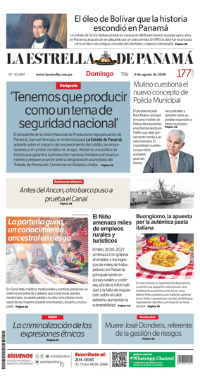 Cover of La Estrella de Panama
