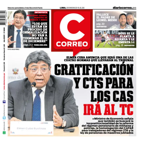 Cover of Diario Correo