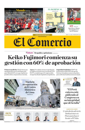 Cover of Diario El Comercio