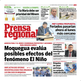 Cover of Prensa Regional