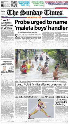 Cover of The Manila Times