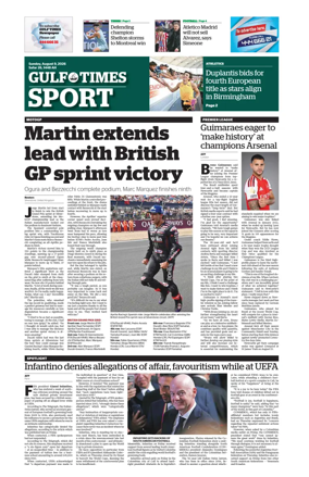 Cover of Gulf Times Sport