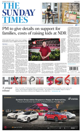 Cover of The Straits Times