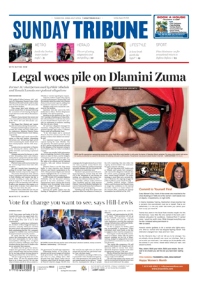 Cover of Sunday Tribune