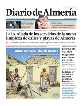 Cover of Diario de Almeria
