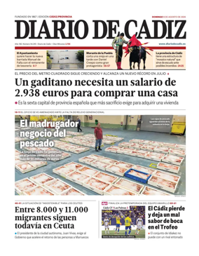 Cover of Diario de Cadiz