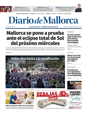 Cover of Diario de Mallorca