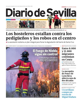 Cover of Diario de Sevilla