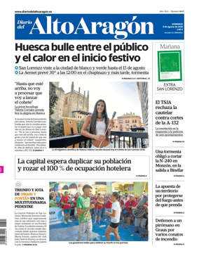 Cover of Diario del Alto Aragon