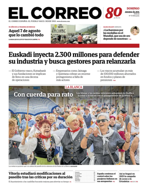 Cover of EL Correo (Alava)