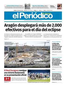 Cover of El Periodico Aragon