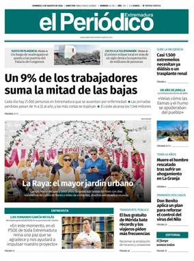 Cover of El Periodico Extremadura