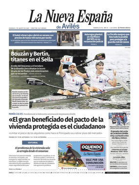Cover of La Nueva Espana (Aviles)