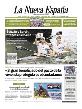 Cover of La Nueva Espana (Oriente)