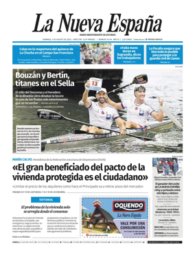 Cover of La Nueva Espana (Oviedo)