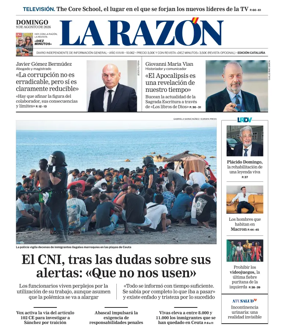 Cover of La Razon (Cataluna)