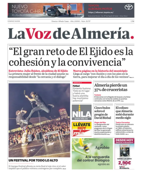 Cover of La Voz de Almeria