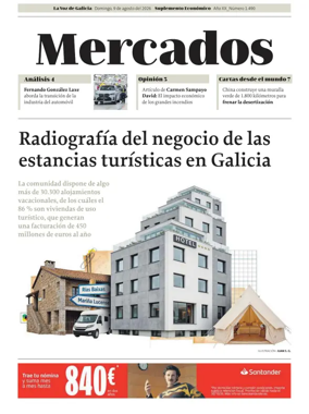 Cover of La Voz de Galicia (Viveiro) - Mercados