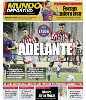 Cover of Mundo Deportivo (Bizkaia-Araba)