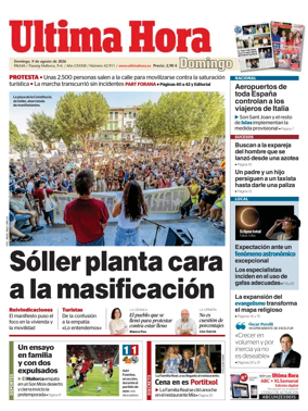 Cover of Ultima Hora