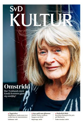 Cover of SvD Kultur