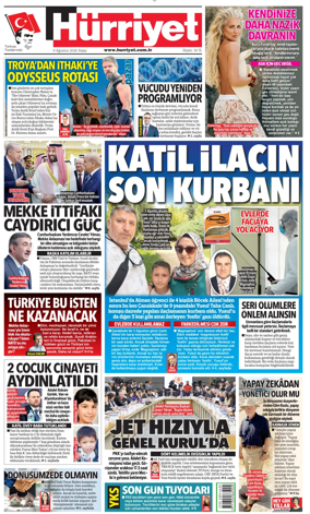 Cover of Hurriyet