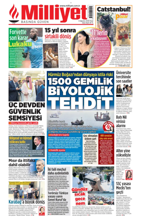 Cover of Milliyet