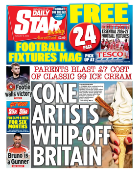 Cover of Daily Star Sunday