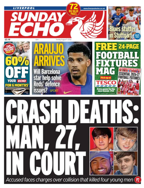 Cover of Liverpool Echo