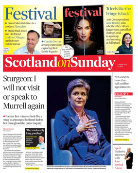 Cover of Scotland on Sunday
