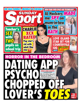 Cover of Sunday Sport