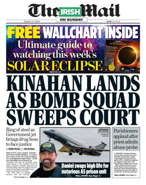 Cover of The Irish Mail on Sunday